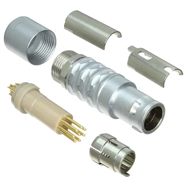S11L0C-P08MFG0-6200 (CONN PLUG MALE 8POS GOLD SOLDER)