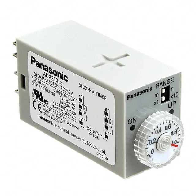 S1DXMA2C10HAC240V (RELAY TIME DELAY 10HR 7A 250V)