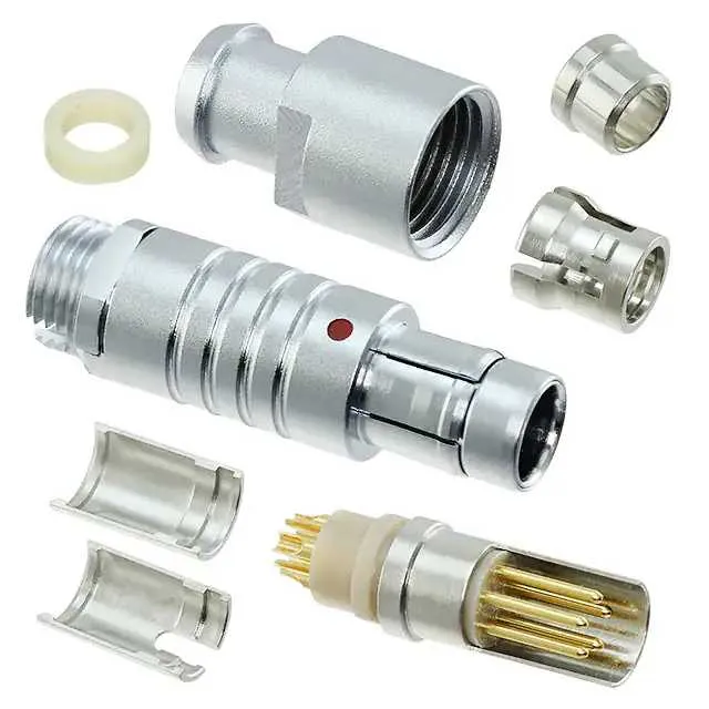 S40F1C-P05MFG0-450S (CONN PLUG MALE 5POS GOLD SOLDER)