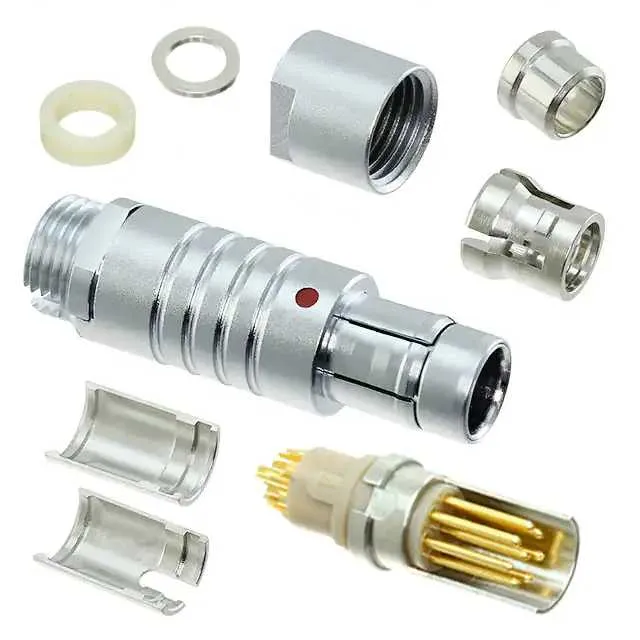 S31F1C-P08MFG0-5000 (CONN PLUG MALE 8POS GOLD SOLDER)