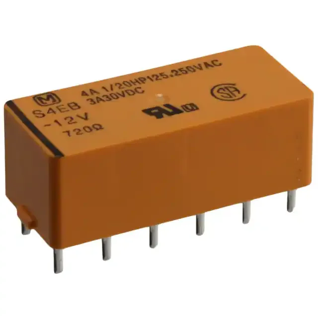 S4EB-12V (RELAY GEN PURPOSE 4PST 4A 12V)