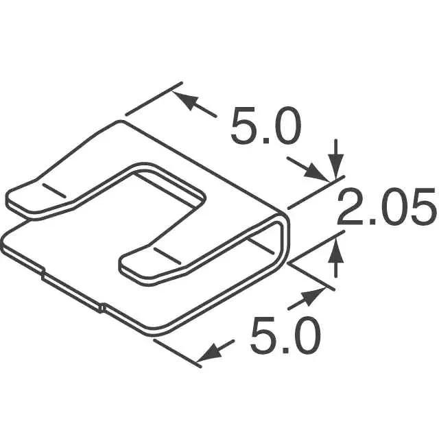 S8111-46R (CBL CLIP C-TYPE SILVER SOLDER)