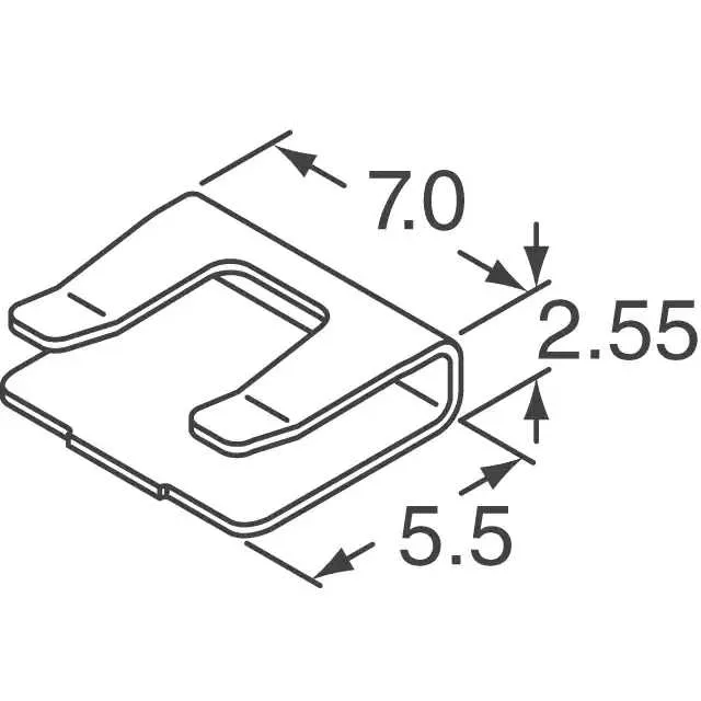 S8121-46R (CBL CLIP C-TYPE SILVER SOLDER)
