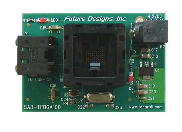SAB-TFBGA100 (BOARD SCKT ADAPTER FOR TFBGA100)
