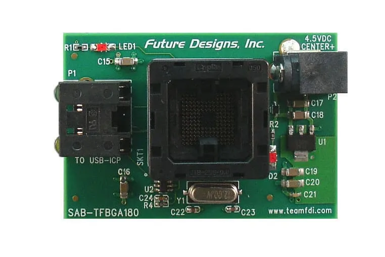 SAB-TFBGA180 (BOARD SCKT ADAPTER FOR TFBGA180)