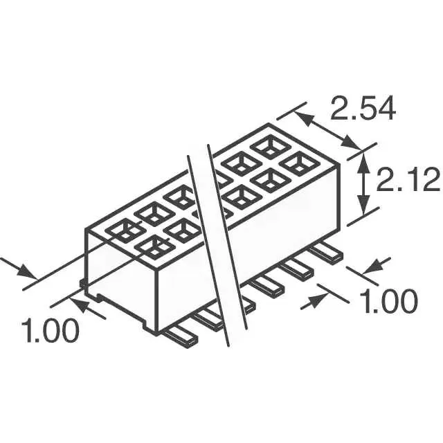 CLM-114-02-L-D-TR (1MM MICRO STRIPS)