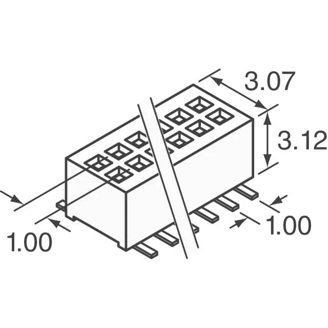 MLE-115-01-G-DV (CONN RECEPT 30POS 1MM DUAL SMD)