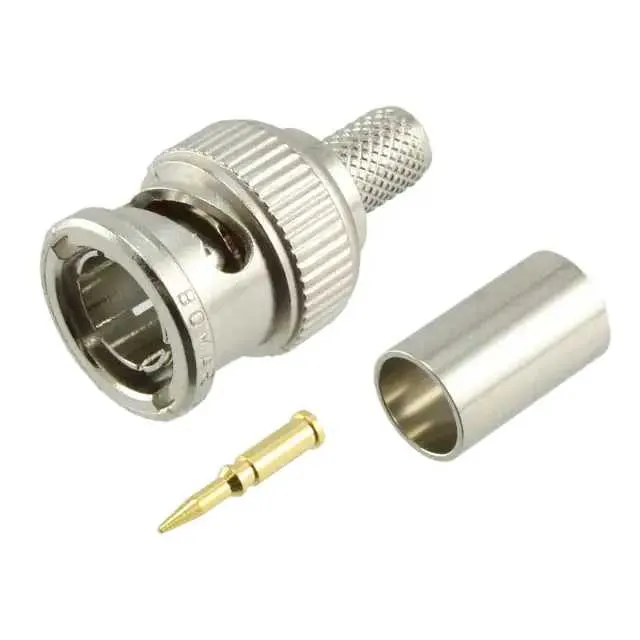 SBC1505A (CONN BNC PLUG STR 75 OHM CRIMP)