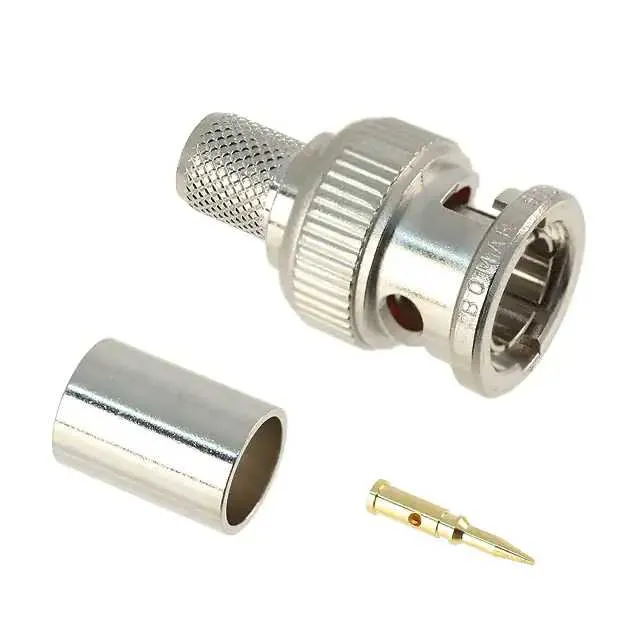 SBC1694A (CONN BNC PLUG STR 75 OHM CRIMP)