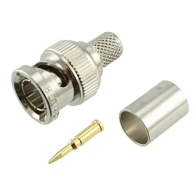 SBC8281 (CONN BNC PLUG STR 75 OHM CRIMP)