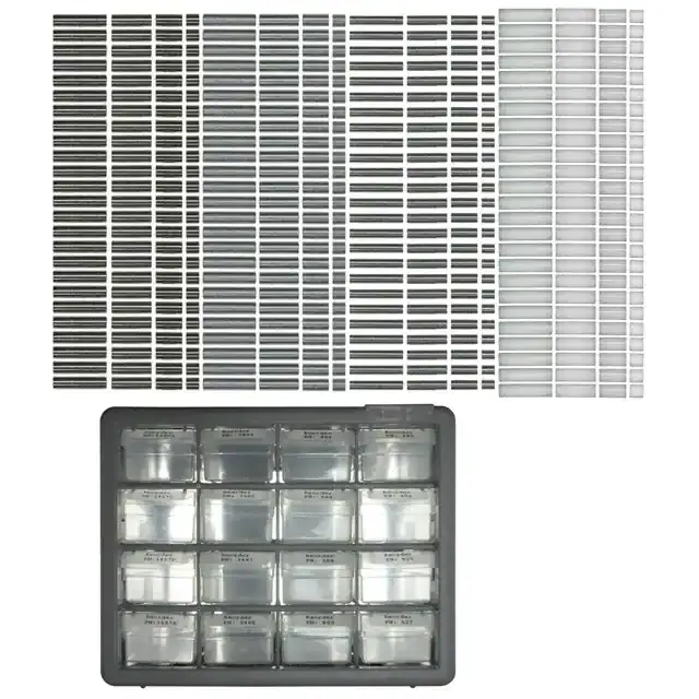 SCR-6 (KIT #6 CLEAR HOLE SPACERS 400PCS)