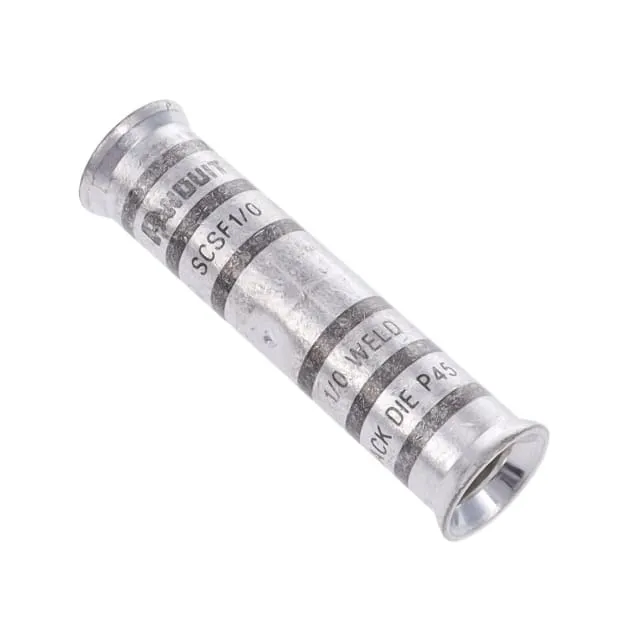 SCSF1/0-X (CONN BUTT SPLICE 1/0 AWG CRIMP)