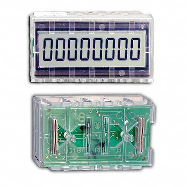 SCUB28A0 (COUNTER LCD 8 CHAR 5V SNAP IN)