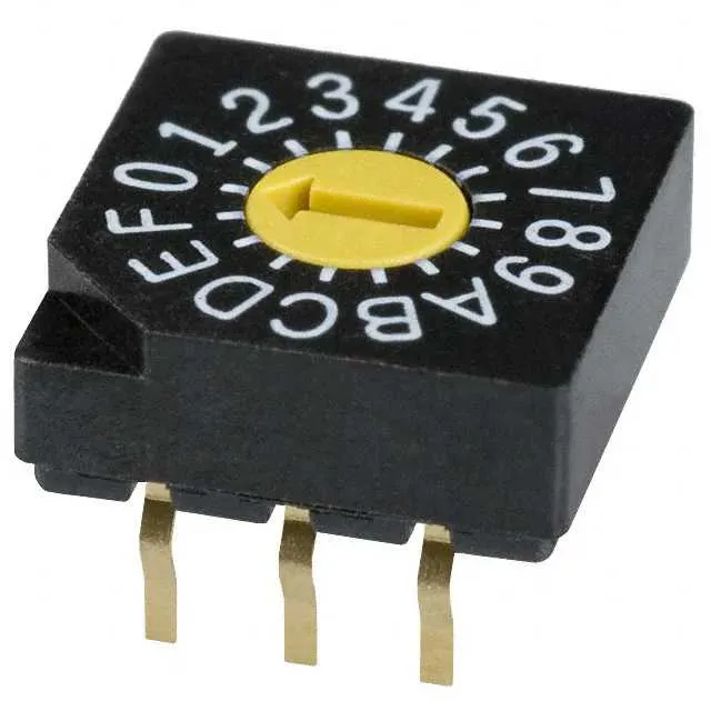 SD-1010 (SWITCH ROTARY DIP HEX 100MA 5V)