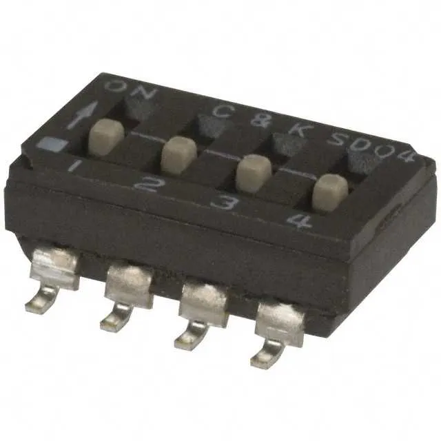 SD04H1SBR (SWITCH SLIDE DIP SPST 100MA 25V)