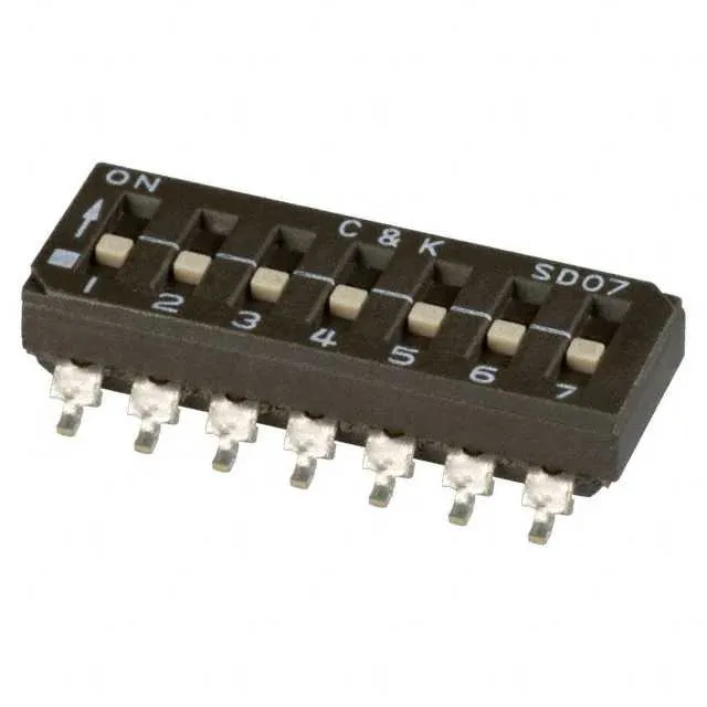 SD07H0SK (SWITCH SLIDE DIP SPST 100MA 25V)