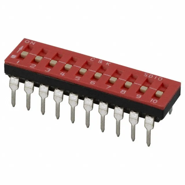 SD10H0B (SWITCH SLIDE DIP SPST 100MA 25V)