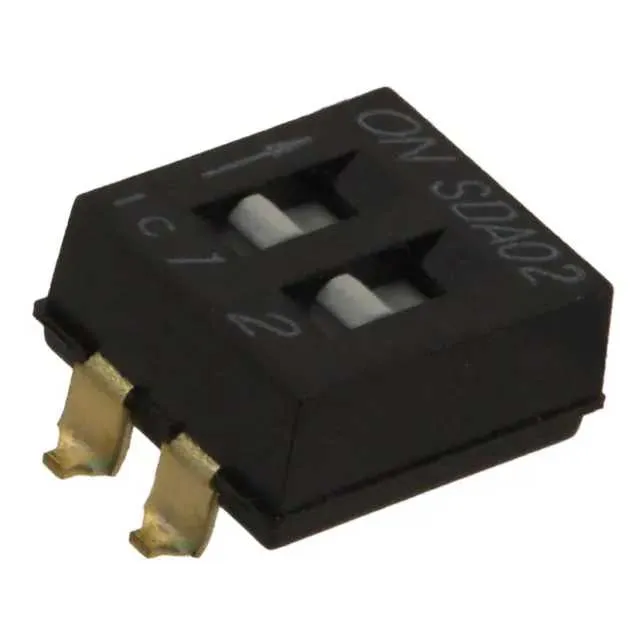 SDA02H0SBD (SWITCH SLIDE DIP SPST 25MA 24V)