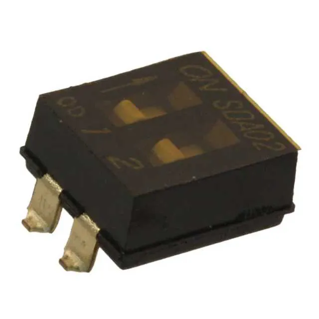 SDA02H0SBR (SWITCH SLIDE DIP SPST 25MA 24V)