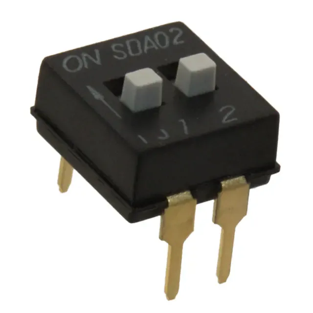 SDA02H1BD (SWITCH SLIDE DIP SPST 25MA 24V)
