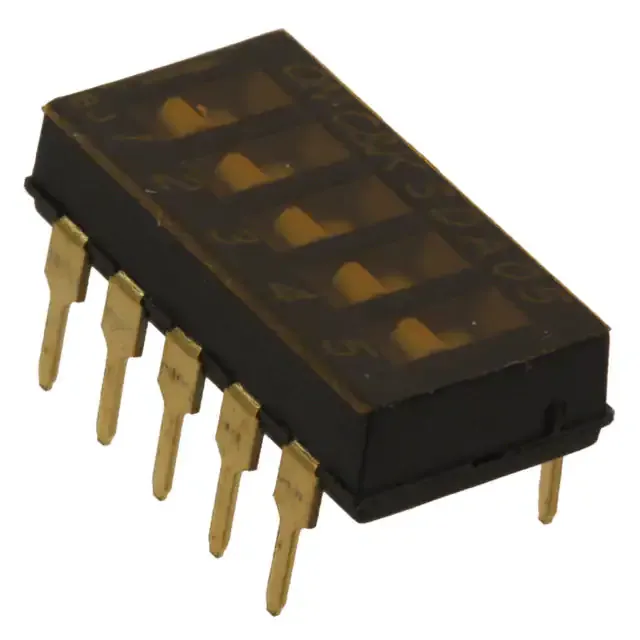 SDA05H0B (SWITCH SLIDE DIP SPST 25MA 24V)