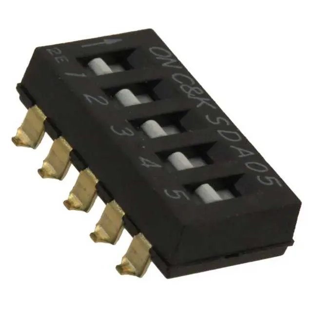SDA05H0SBD (SWITCH SLIDE DIP SPST 25MA 24V)