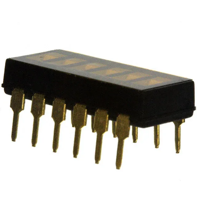 SDA06H0B (SWITCH SLIDE DIP SPST 25MA 24V)