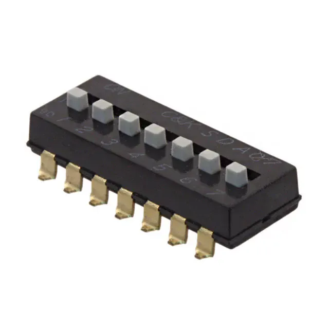 SDA07H1SBD (SWITCH SLIDE DIP SPST 25MA 24V)