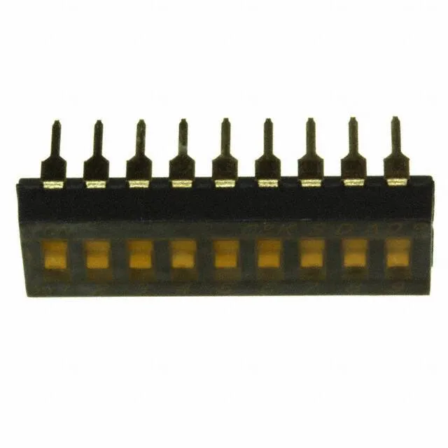 SDA09H0B (SWITCH SLIDE DIP SPST 25MA 24V)