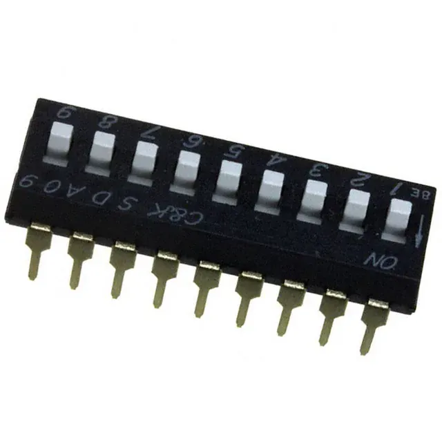 SDA09H1BD (SWITCH SLIDE DIP SPST 25MA 24V)