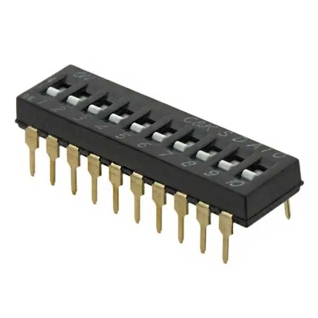 SDA10H0BD (SWITCH SLIDE DIP SPST 25MA 24V)