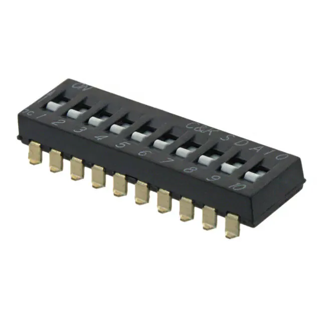 SDA10H0SBD (SWITCH SLIDE DIP SPST 25MA 24V)