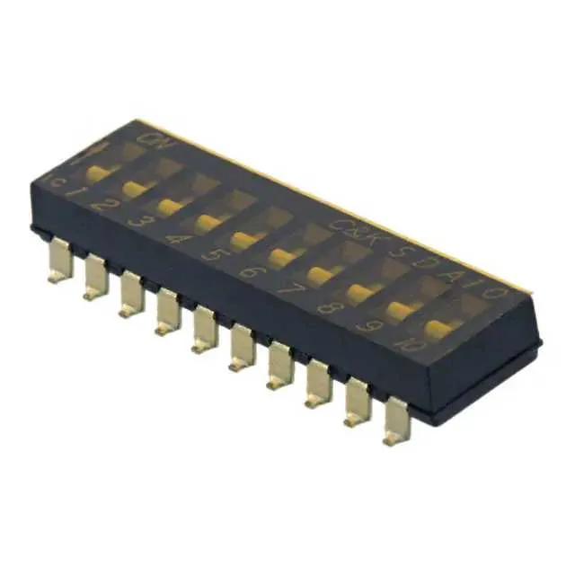 SDA10H0SBR (SWITCH SLIDE DIP SPST 25MA 24V)