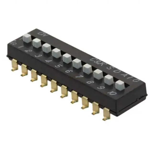 SDA10H1SBD (SWITCH SLIDE DIP SPST 25MA 24V)