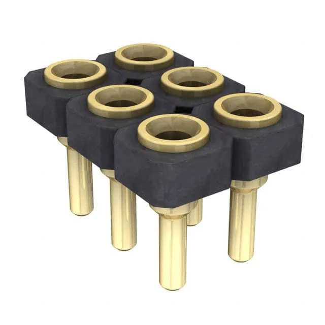 SDL-103-G-12 (CONN RCPT.100 6POS DUAL GOLD")