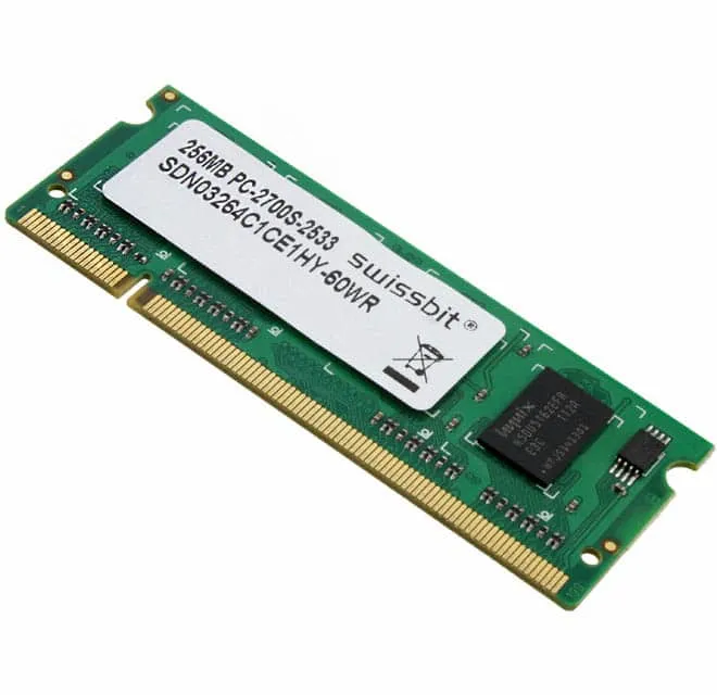 SDN03264C1CE1HY-60WR (MODULE DDR SDRAM 256MB 200SODIMM)