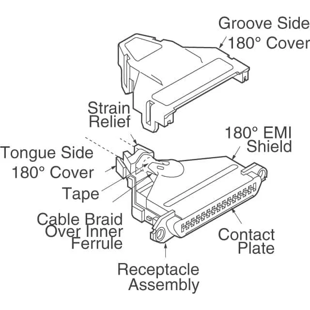 554950-1 (CONN CHAMP36 POS PLUG SHIELDED)