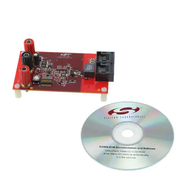 SI3462-EVB (BOARD EVAL POE PSE SGL PORT)