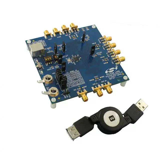 SI52204-EVB (LVCMOS CLOCK GENERATOR EVAL BRD)