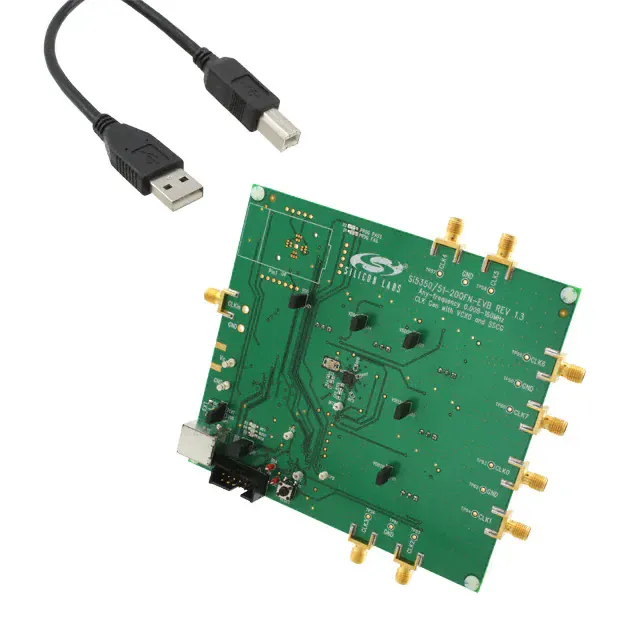 SI535X-B20QFN-EVB (BOARD EVAL SI5350/51 REV B)