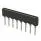 SIL08M750J (RES ARRAY 4 RES 75 OHM 8SIP)