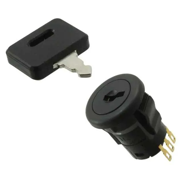 SK14DGMG01 (SWITCH KEYLOCK SP3T 0.4VA 28V)