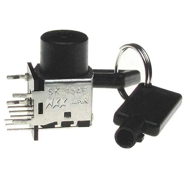 SK15AEG30 (SWITCH KEYLK 5POS SP5T 0.4VA 28V)
