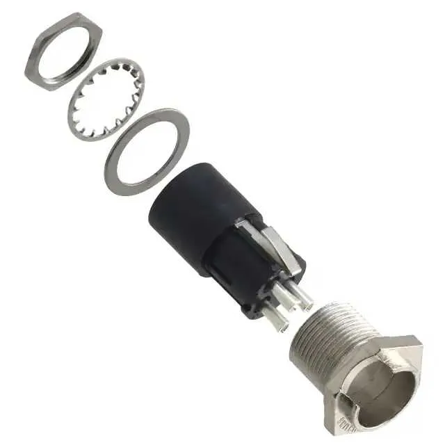 SL173MX (CONN RCPT MALE 3POS SILVER SLDR)