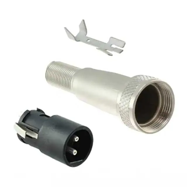 SL402MX (CONN PLUG MALE 2POS SILVER SLDR)