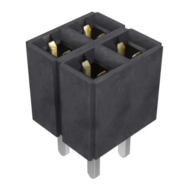 SLW-102-01-S-D (CONN RCPT.100 4POS DL 30GOLD")