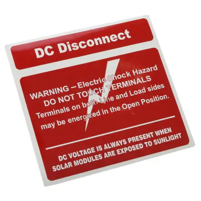 SOL-DCD-104100-4-0.1 (LABEL ID/RATINGS 4.12X3.97"")