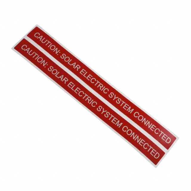 SOL-SEC-305254-4-0.1 (LABEL ID/RATINGS 1X12" 100PC")