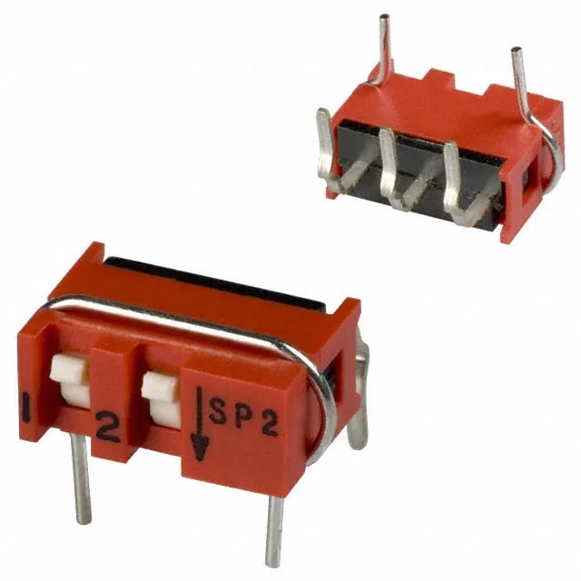 SP02A (SWITCH SLIDE DIP SPST 10MA 20V)