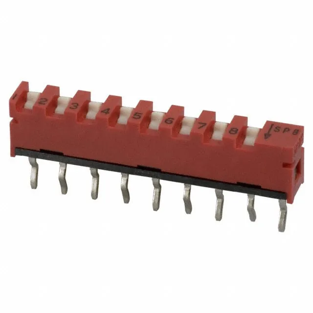 SP08 (SWITCH SLIDE DIP SPST 10MA 20V)
